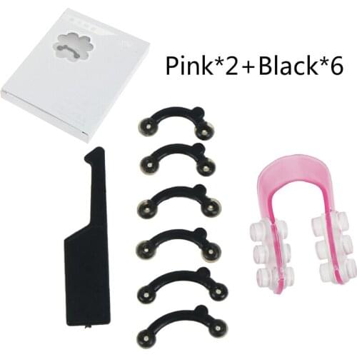 Nose Up Shaper Lifting Shaping Clip Clipper Shaper Bridge Straightening Beauty Nose Clip Corrector Massage Tool No Pain 2020