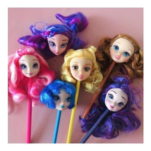 New Original Star Darling Doll Toy Head Joints Body Cartoon Doll Head Girl DIY Dressing Hair Toys Collection Cute Doll Head