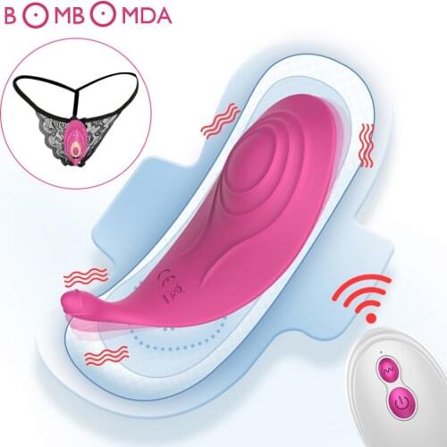 Portable Panty Vibrator Sex Toys for Woman Invisible Vibrating Egg Clitoral Stimulator Wireless Remote Control Toys For Adults