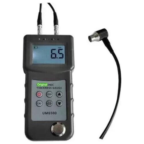 Brand New And Portable Digital Ultrasonic Thickness Gauge UM6500 Spot Photo, 1-Year Warranty