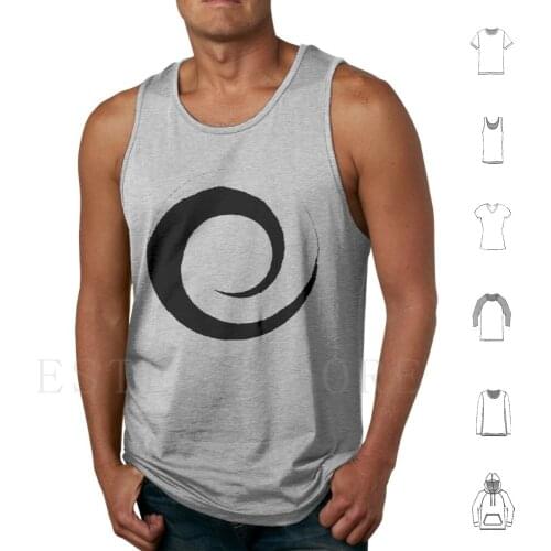 Dark Wave Moon. More! Tank Tops Vest Cotton Dark Wave Moon Phone Phone Cartoon Black Swirl Movie Film Game Video Series Tv Tim