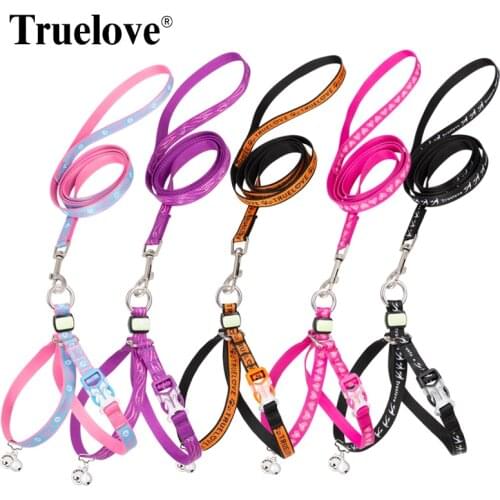 TRUELOVE PET CAT HANRNESS and LEASH SET TLH3911