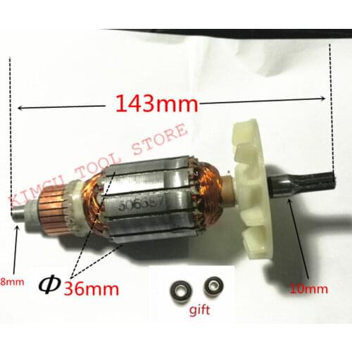 AC220-240V Rotor Anchor Armature for HITACHI WR16SA 360687E 360-687E Impact Drill Hammer