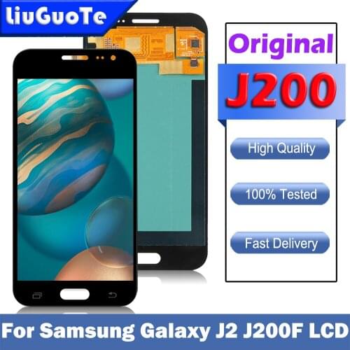 Super AMOLED J2 LCD For Samsung Galaxy J2 2015 J200 J200F J200H J200Y LCD Display Touch Screen Digitizer Assembly