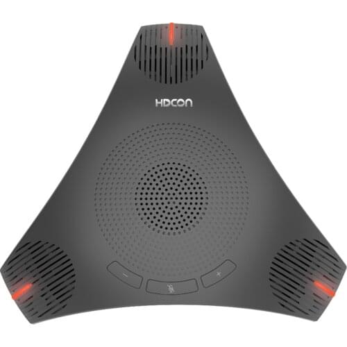 2021 hot seller HDCON ME10 conference microphones audio pickup 10ft usb conference room speaker for small meetings(100-250sqft)