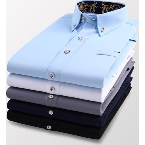 2021 summer thin short-sleeved shirt mens white shirt business formal wear professional shirt