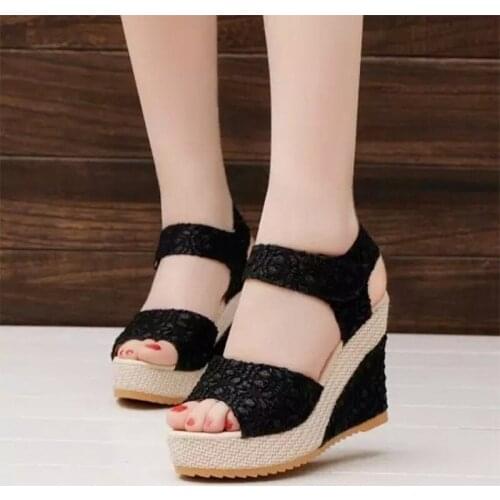 2021 New Summer Roman Sandals Platform Sandals Womens Strappy Platform Sandals High Heels