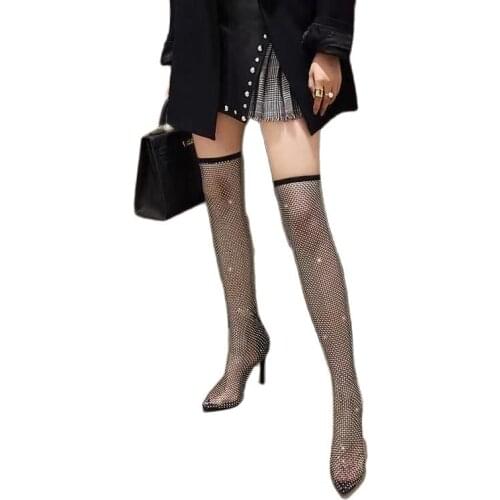 2021 Kardashian Stiletto Heels With Back Zipper And Rubber Sole