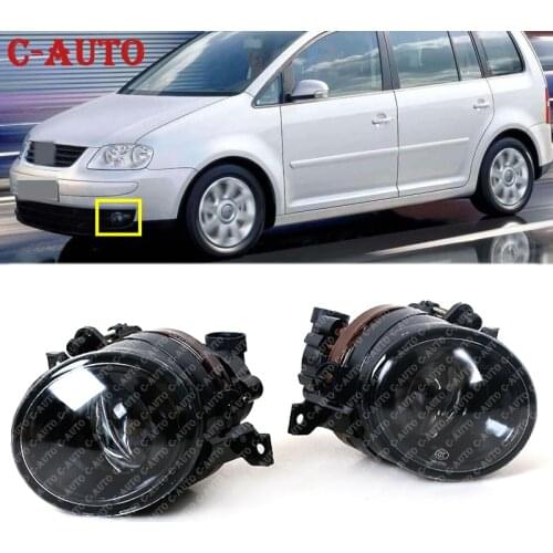 Car New Front Bumper Halogen Fog Light Fog Lamp For VW Jetta V MK5 2006 2007 2008 2009 2010 2011 Car-styling With Convex Lens
