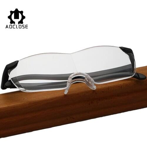 Eyewear Portable 250 Degree Presbyopic Glasses Magnifiers Magnifying Spectacles Eye Protection See1.6 times As Gift For Parents