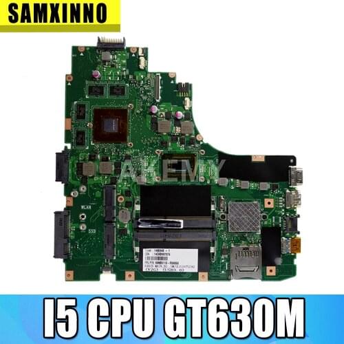 K46CB For Asus K46CM K46CB A46C K46C laptop motherboard new motherboard rev2.0 i5-3317U CPU GT630 Test motherboard