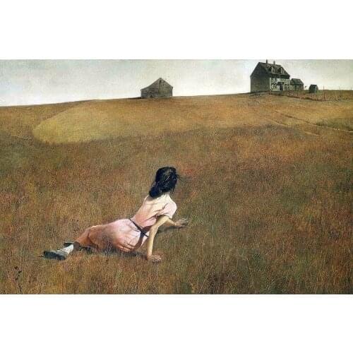 Wyeth Andrew Christinas World contemporary top painter oil painting works Free delivery paintings for living room wall