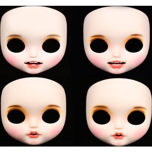 ICY Fortune Days Blyth doll New toothed matte face White skin hand painted faceplate Custom makeup 1/6 doll