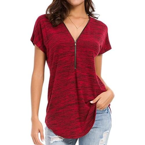 LuckBN Women's Plain T-shirts
