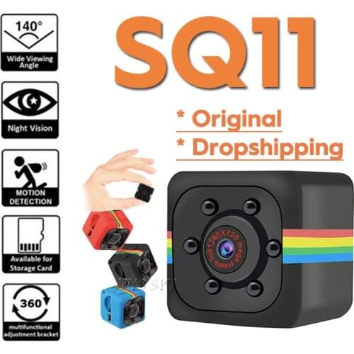 SQ11 HD 1080P/480P Mini Camera Espion Gizli Kamera Casus Night Vision Motion Sensor Secret Camara Espia Small Micro Body Cam