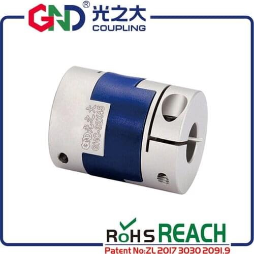 Shaft coupling clutch D16mm L19mm couplers oldham setscrew power transmission GHC aluminum alloy serie coupler for servo motor