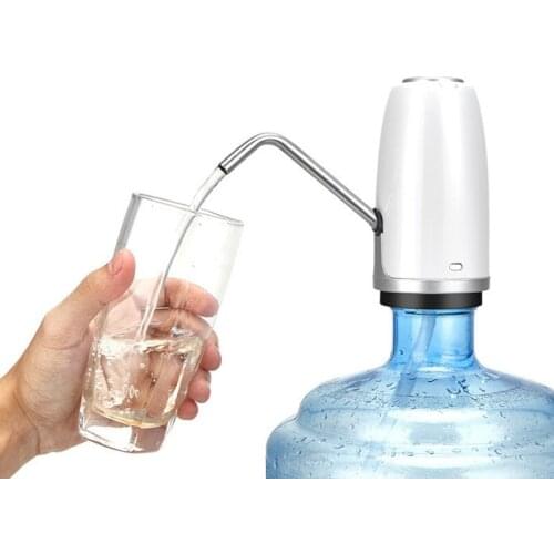 Barreled water Portable Automatic Electric Water Pump Drinking Bottle USB Rechargeable mini Water Pump Machine