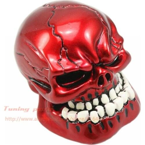 SKULL Gear Shift Knob Shifter Lever Universal Fitment Racing Car Gear Knob 6 Colors to choose