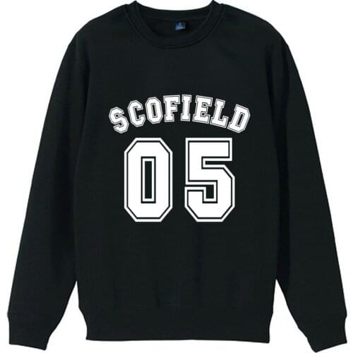 Scofield 05 Prison Break Michael Girl Woman Women Crew Neck Sweatshirt Couple Clothes Teenager Pullover Fleece ZIIART