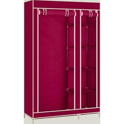 Non-woven Cloth Wardrobe Bedroom Folding Clothing Storage Cabinet Dustproof Moistureproof Closet Storage Furniture