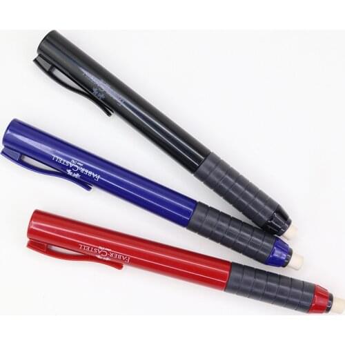 FABER CASTELL 1839 Pen-shaped Press Style Pencil Eraser/Rubber Art Drawing Sketching/Drafting/Highlight Painting Eraser/Rubber
