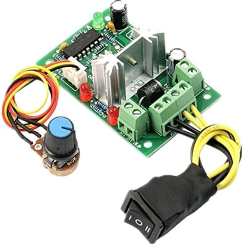 CCM6N DC PWM Motor Speed Controller 6V-30V Variable Speed Drive 6A Positive Inversion Mini Switch Controller