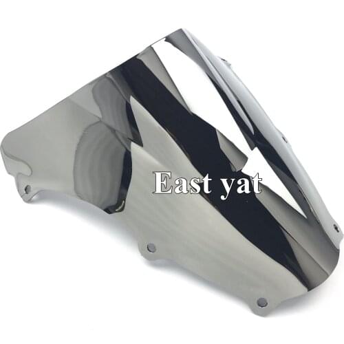 Double Bubble Silver Windshield WindScreen For Suzuki SV650 SV1000 SV650S SV1000S 2003-2012 2003 2004 2005 2006 2007 2008 2009