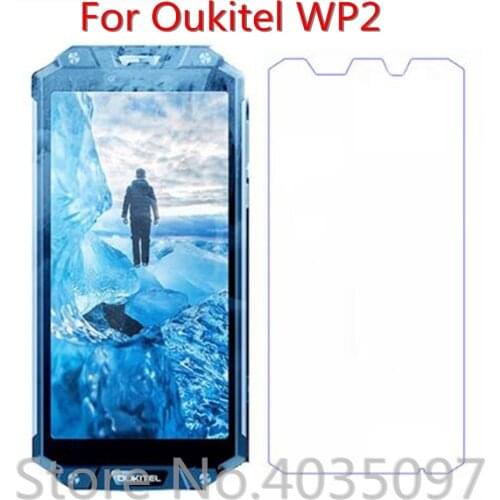 2PCS 2.5D 9H Tempered Glass for Oukitel WP2 on Screen Protector Phone Film on Glass Tempered for Oukitel WP2 Glass