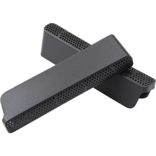 2 Pcs Car Rear Seat Air Condition Vent Outlet Cover for Mercedes Benz C E Glc Class W205 S205 W213 S213 X253 2015-2018