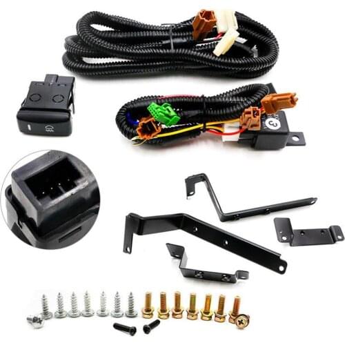 2Pcs Driving Fog Lights Lamps fit 99-00 Honda Yellow Light