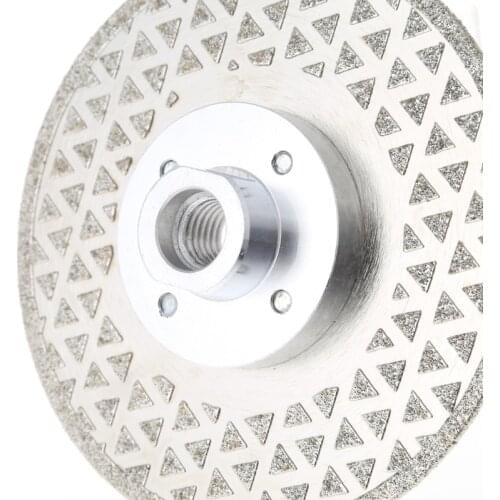 4.5" M14 Electroplated Diamond Cutting Grinding Disc Saw Blade For Granite Marble Dropshipping