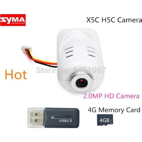 Quadcopter Drone Accessories 2MP HD Camera for Syma X5 X5C X5C-1 + 2G Memory Card