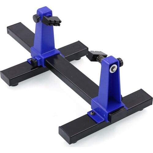 SN-390 ABS Circuit Board Holder Adjustable Portable PCB Soldering Clamp 360 Degree Rotation Assembly Stand Anti-slip Frame