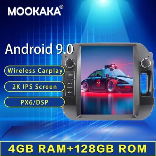 10.4" 4G 128G Android 9.0 DSP IPS DVD PLAYER For KIA Sportage 2016-2018 GPS Screen Navigation Stereo Radio Receiver Head Unit