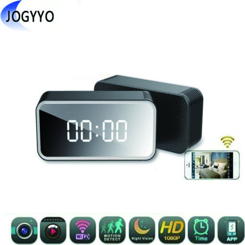 Wifi Klok Camera 1080P Hd H13 Ondersteuning Max 128Gb Geheugenkaart 6M Detect Afstand Avi Video Home security Monitor