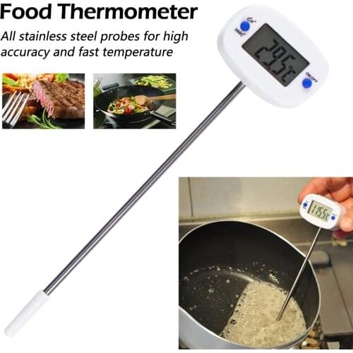 Instant Read Pocket TA288 food food stainless steel probe thermometer Electronic digital liquid barbecue temperature test tool