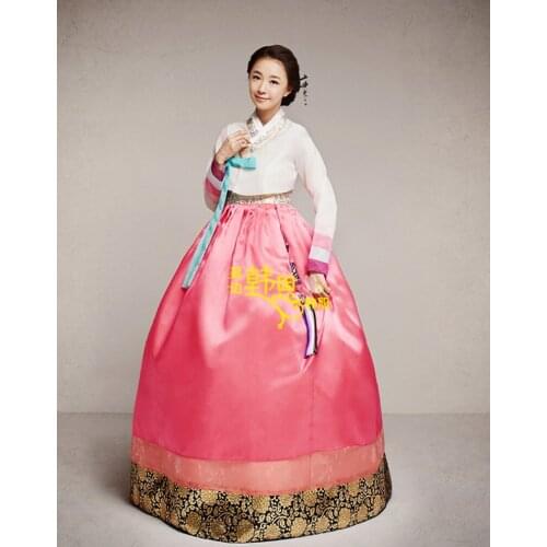 Korean imported fabric/ Korean clothes/ new bride, Korean clothes/ womens modified Korean clothes/ HE-GL1186