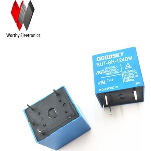 Wholesale 10pcs/lot relay RUT-SH-124DM