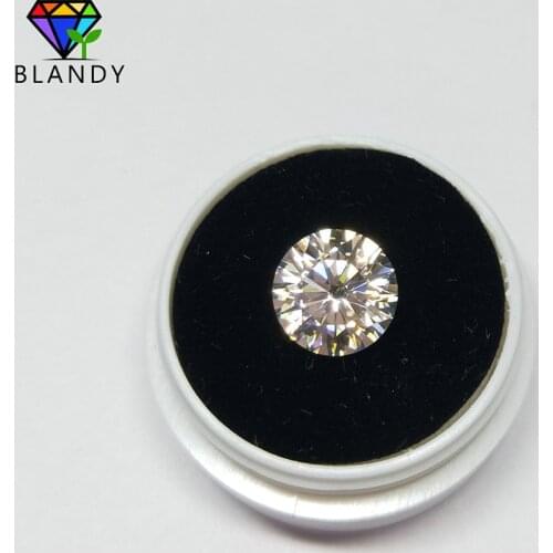 Size 3mm to 12mm IJ color White Moissanites Round Excellent Cut SIC Material Loose Stone For Jewelry