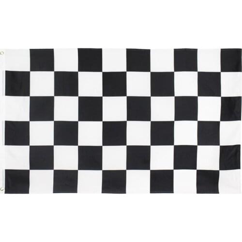Plus Size 3*5feet Checkered Racing Flag Car Sticker BOMB WRAP SHEET DECAL STICKER Hanging Racing checkered Flag Decoration NN052