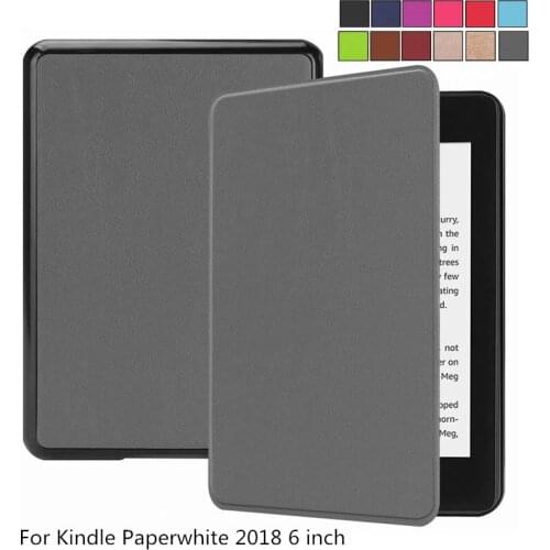 Slim Magnetic Cover for Amazon Kindle Paperwhite 4 10th Generation E-book with Auto Sleep/Wake Kindle Paperwhite 2018 Case + pen