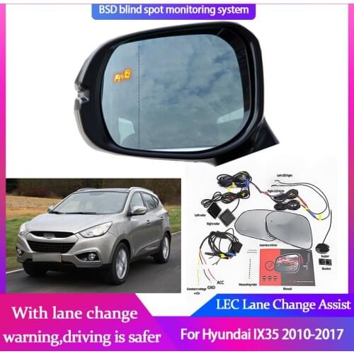 High Quality Blind Spot Monitoring for Hyundai IX35 2010-2017 BSD BSA BSM Assist Driving Parallel Safety Lane Change Assist