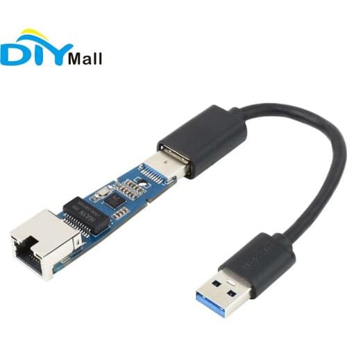 Waveshare USB 3.2 Gen1 To Gigabit Ethernet Converter Driver-Free Plug and Play Support Mac Win7/8/8.1/10 Linux Android