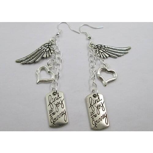 Find Joy In The Journey Theme Earrings For Women Dangle Earring Fashion Earrings Jewelry