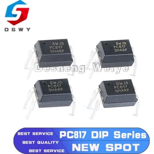 10pcs PC817A PC817B PC817C PC817D Optocoupler DIP New and Original IC