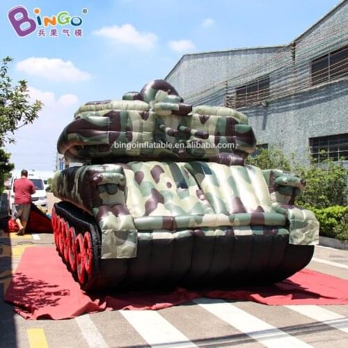 3x6.5x3.6 meters inflatable radar tank replica toys air filled tank outdoor military equipment decoration