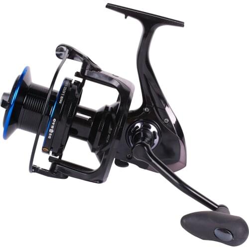 8000 - 10000 Saltwater Boat Fishing Big Game Spinning Reel 12+1 BB 4.1:1 Surf Fishing Reel CNC Handle Distant Wheel For Pesca