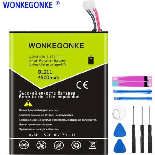 WONKEGONKE BL211 For Lenovo P780 Battery Batteries Bateria