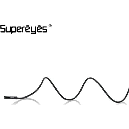 Supereyes N015 Mini USB Digital Microscope 3 Million Pixels CMOS Endoscope Waterproof 7MM Diameter with 2M Tube LED Camera