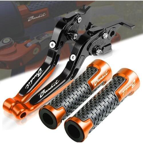 FOR SUZUKI GSF 600 Motorcycle CNC Accessories Bandit Brake Clutch Levers GSF600S BANDIT 2007-2015 2014 Handlebar Grips Handle